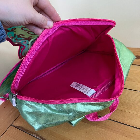 American Girl Flutter Wings Butterfly Back Pack WellieWishers Doll Carrier Green - Picture 9 of 11